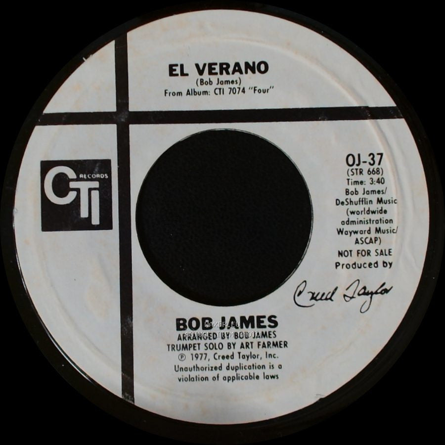 Bob James - Where The Wind Blows Free / El Verano side B