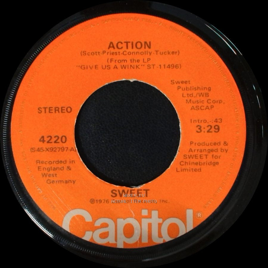 Sweet - Medussa / Action side B
