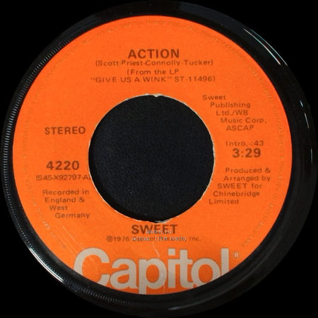 Sweet - Medussa / Action side B