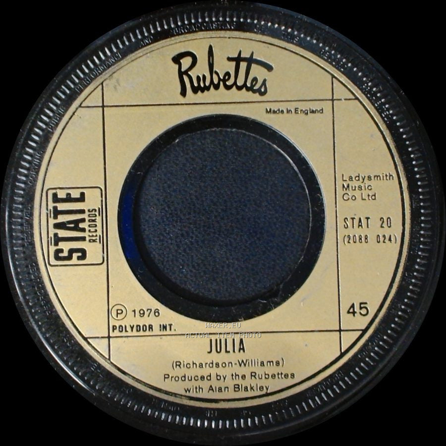 Rubettes - You're The Reason Why / Julia side B