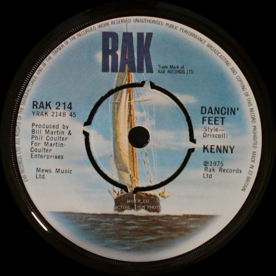 Kenny - Julie Anne / Dancin' Feet side B