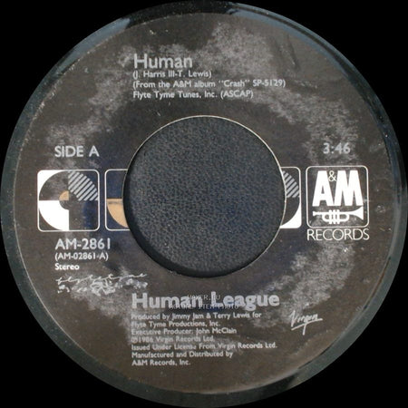 Human League - Human / Human Instrumental Version side A