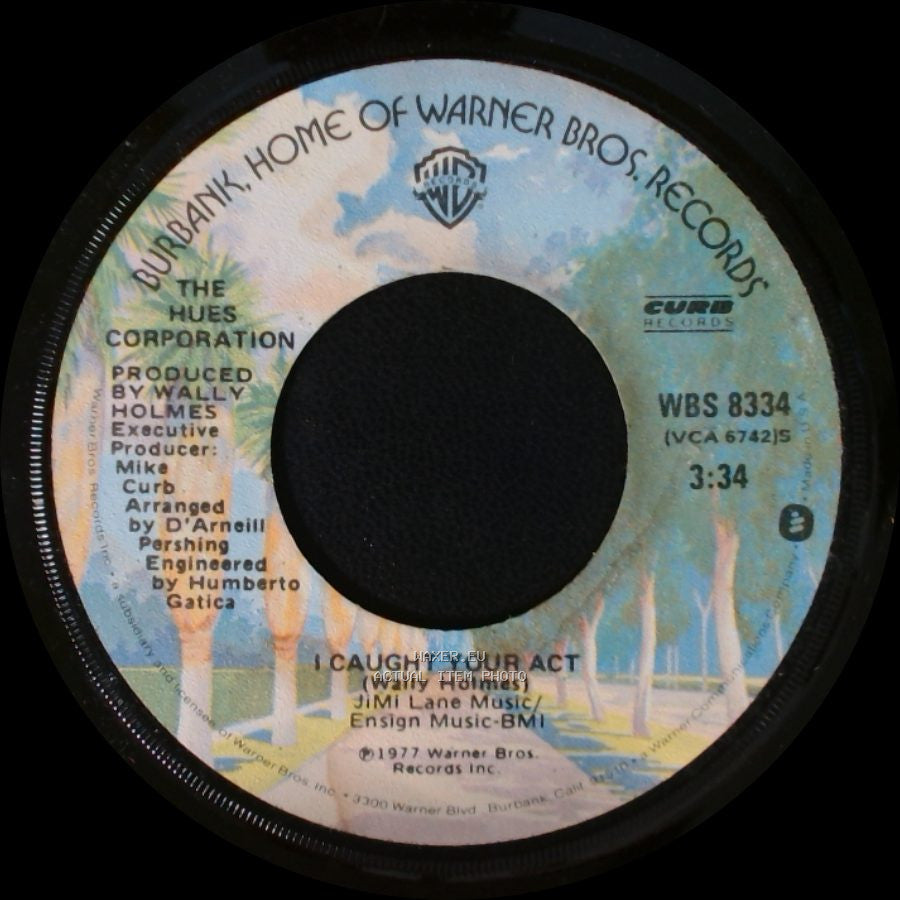 The Hues Corporation - Natural Find / I Caught Your Act side B