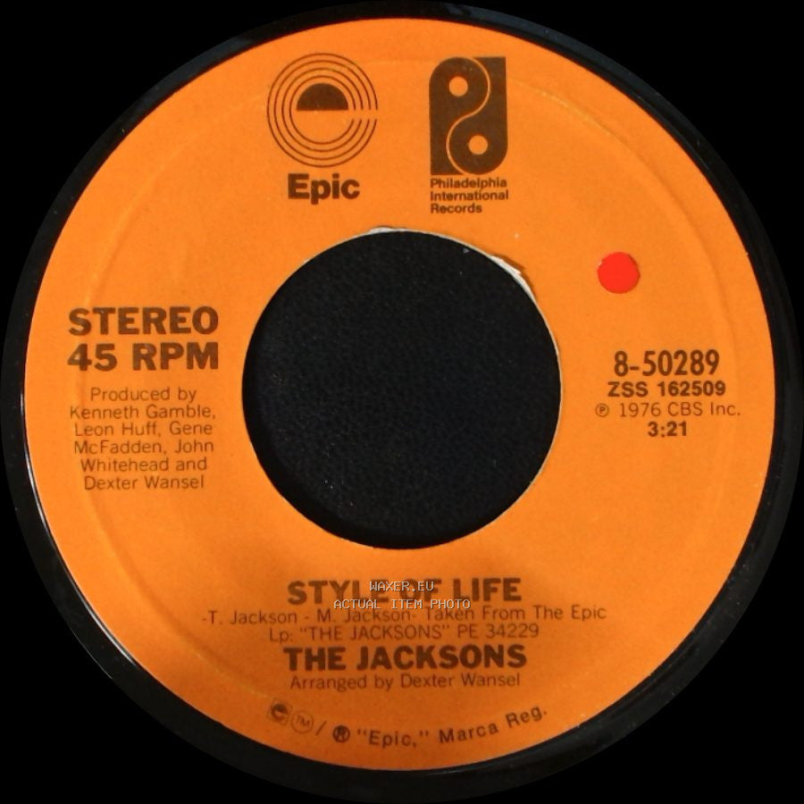 The Jacksons - Style Of Life / Enjoy Yourself side A