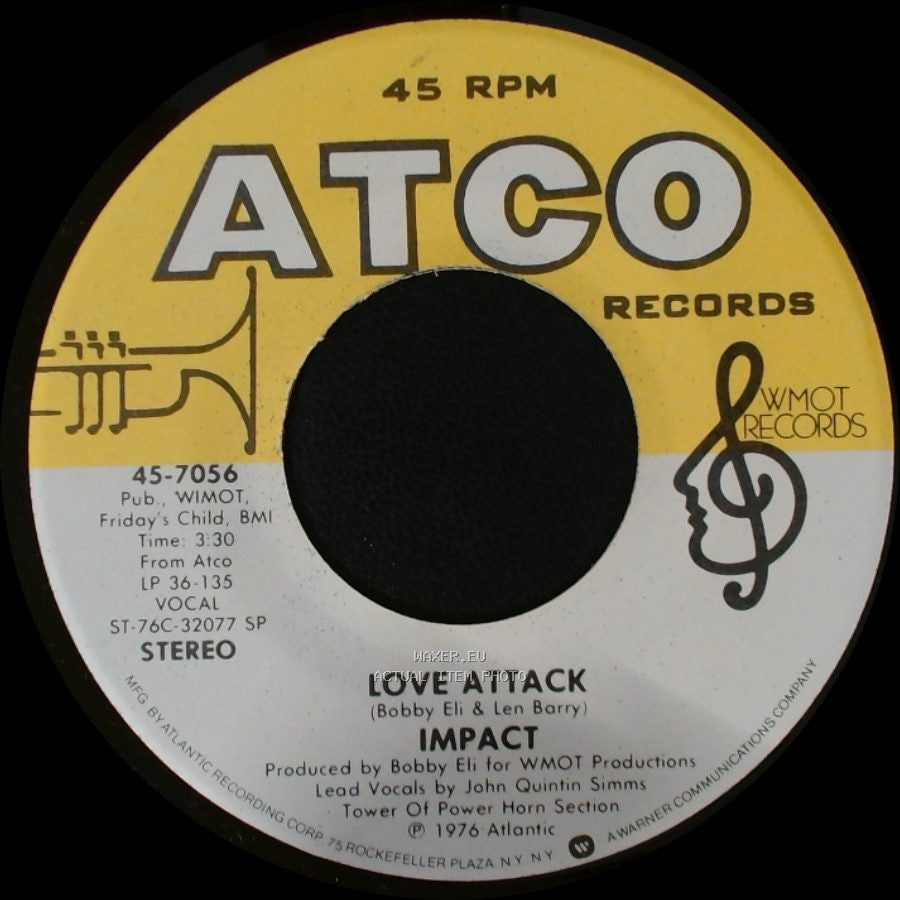 Impact - Give A Broken Heart A Break / Love Attack side B