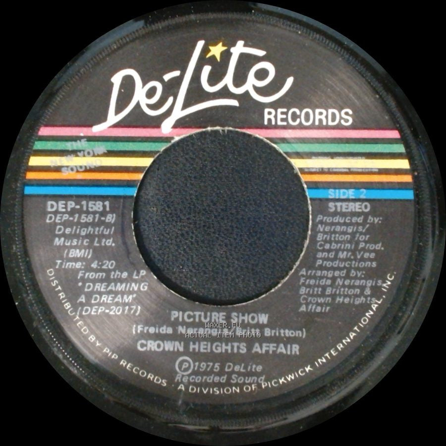 Crown Heights Affair - Foxy Lady / Picture Show side B