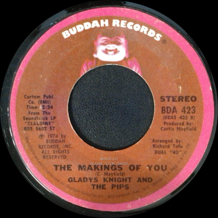 Gladys Knight And The Pips - On And On / The Makings Of You side B
