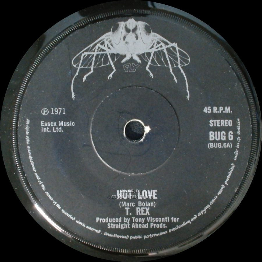 T. Rex - Hot Love / Woodland Rock / The King Of The Mountain Cometh side A