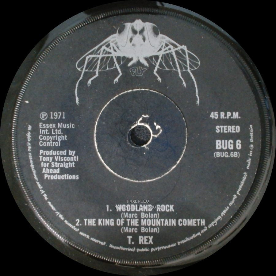 T. Rex - Hot Love / Woodland Rock / The King Of The Mountain Cometh side B