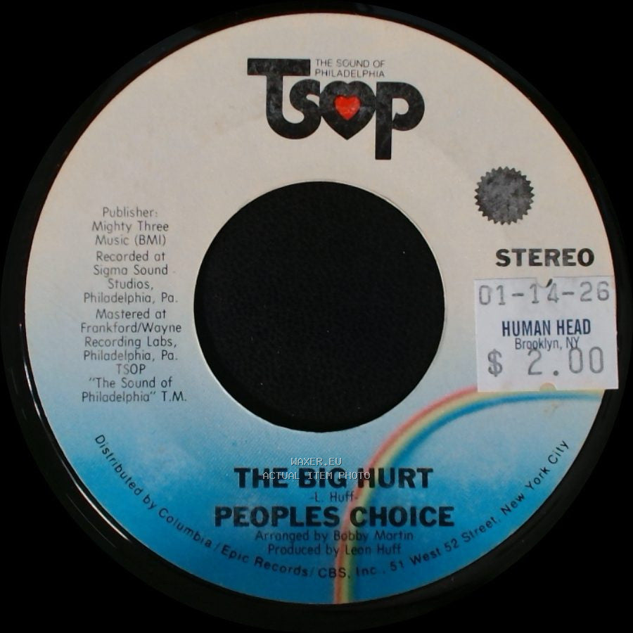 Peoples Choice - Do It Any Way You Wanna / The Big Hurt side B