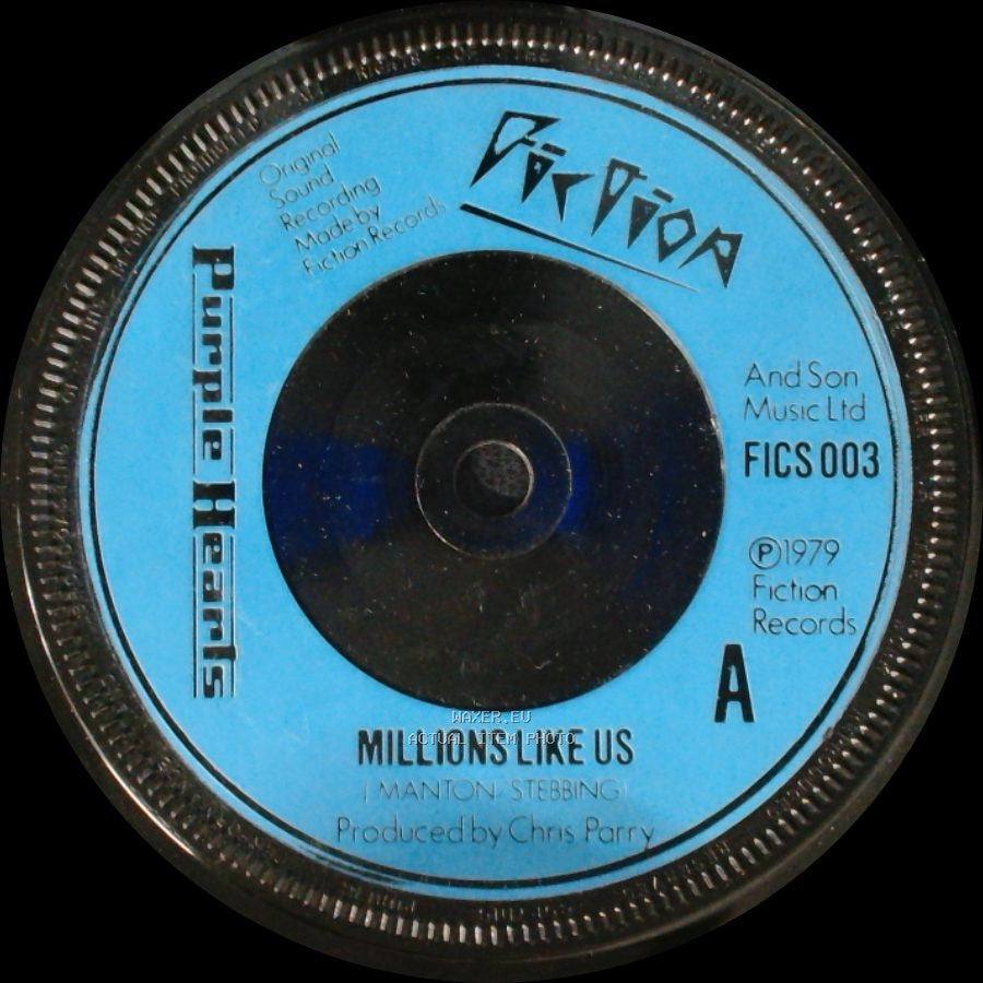 The Pioneers / Purple Hearts - Beat That / Millions Like Us side B