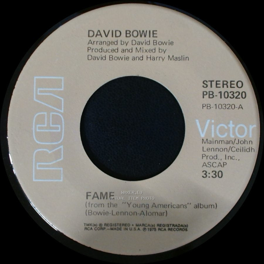 David Bowie - Fame / Right side A