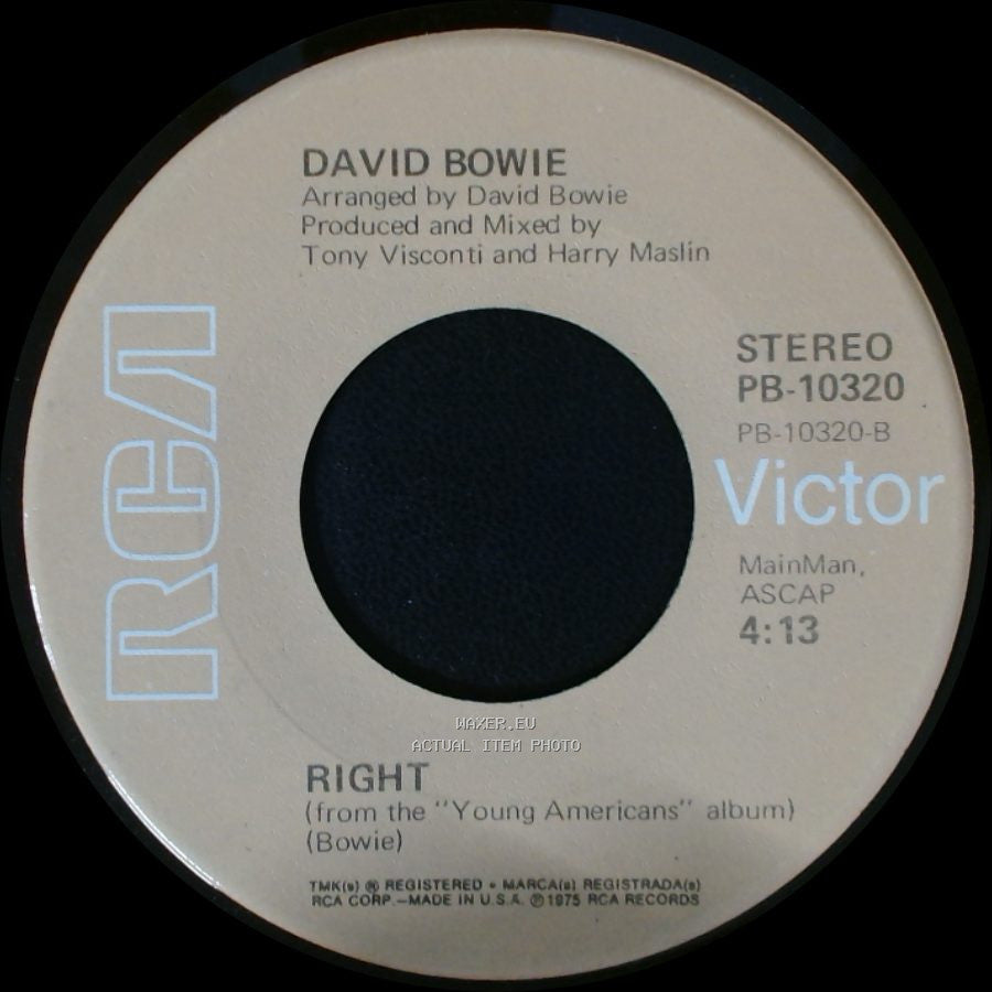 David Bowie - Fame / Right side B