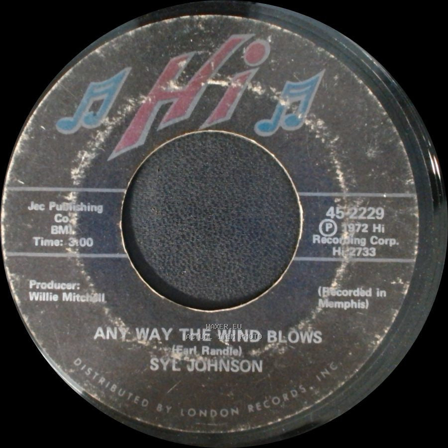 Syl Johnson - Any Way The Wind Blows / We Did It side A