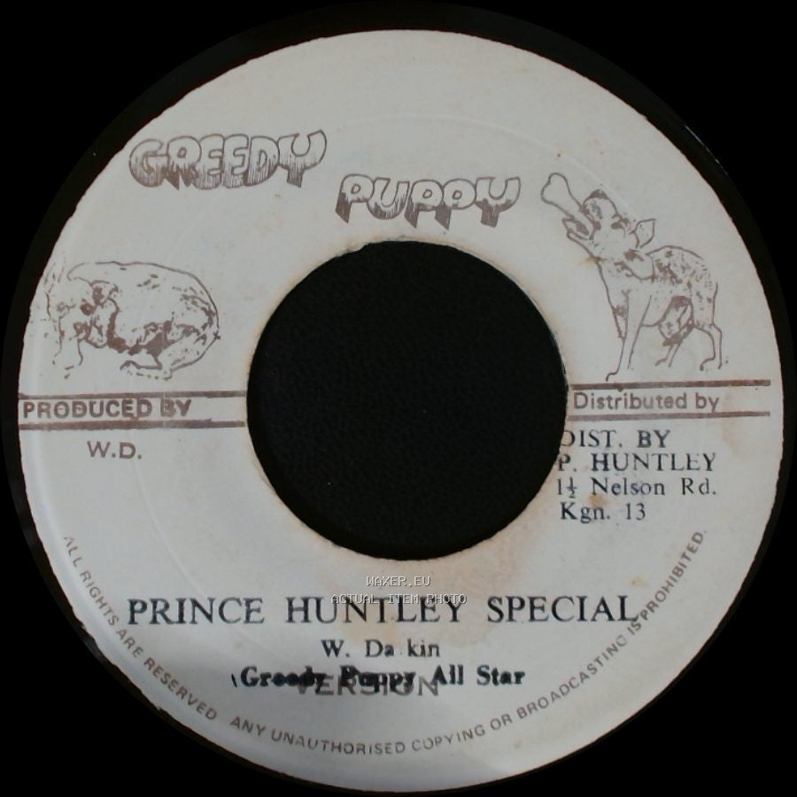 Hugh Griffiths / Prince Huntley Special - Step It In Ballet / Version side B