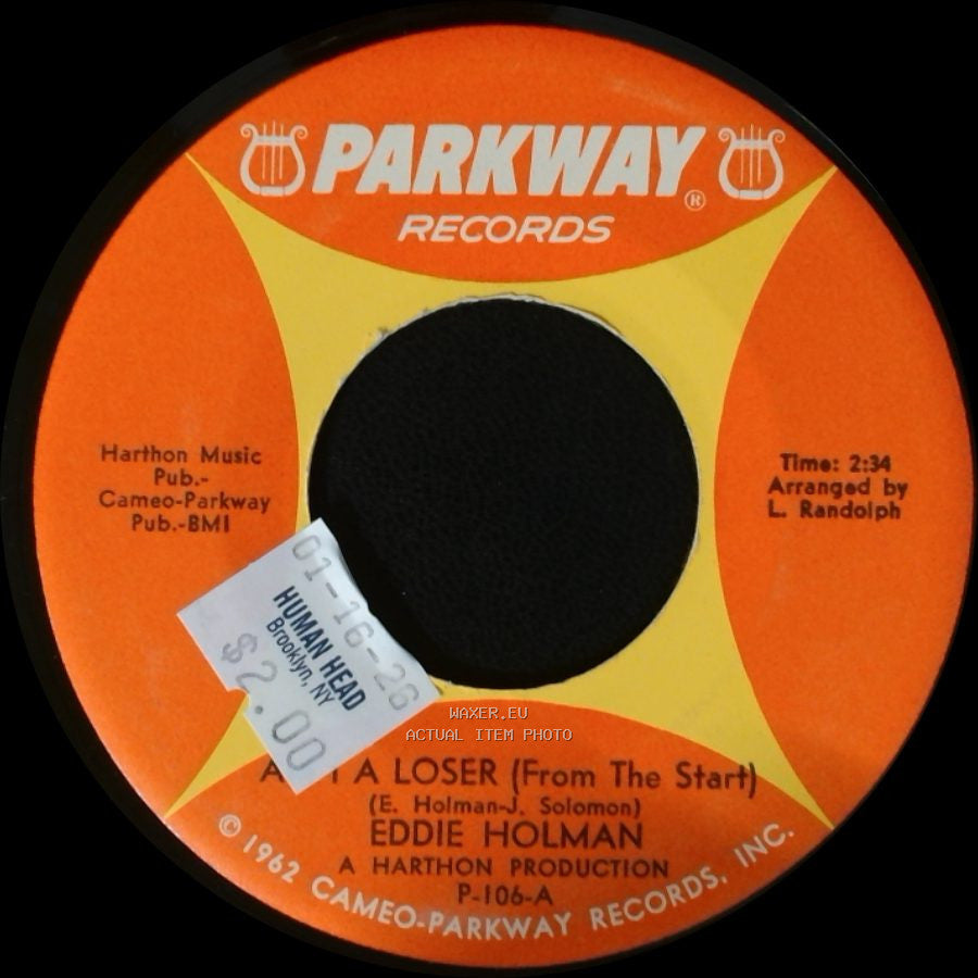 Eddie Holman - I'm A Loser (From The Start) / You Know That I Will side A