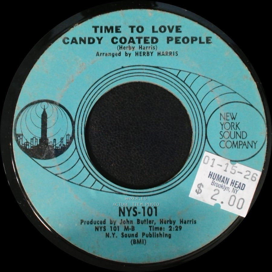 Roads / Candy Coated People - Candy Coated People / Time To Love side B