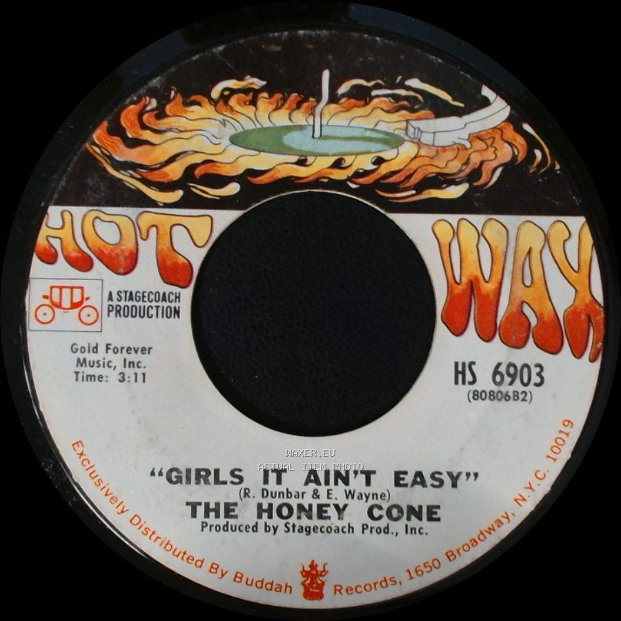 The Honey Cone - Girls It Ain't Easy / The Feeling's Gone side A
