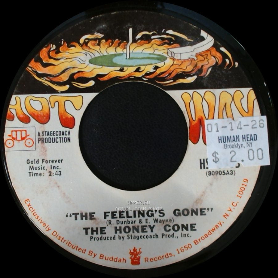 The Honey Cone - Girls It Ain't Easy / The Feeling's Gone side B