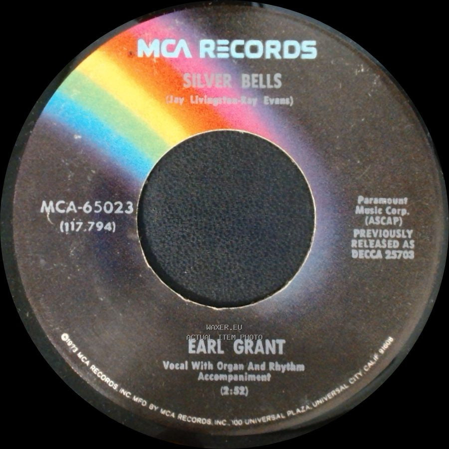 Earl Grant - Silver Bells / Jingle Bells side A