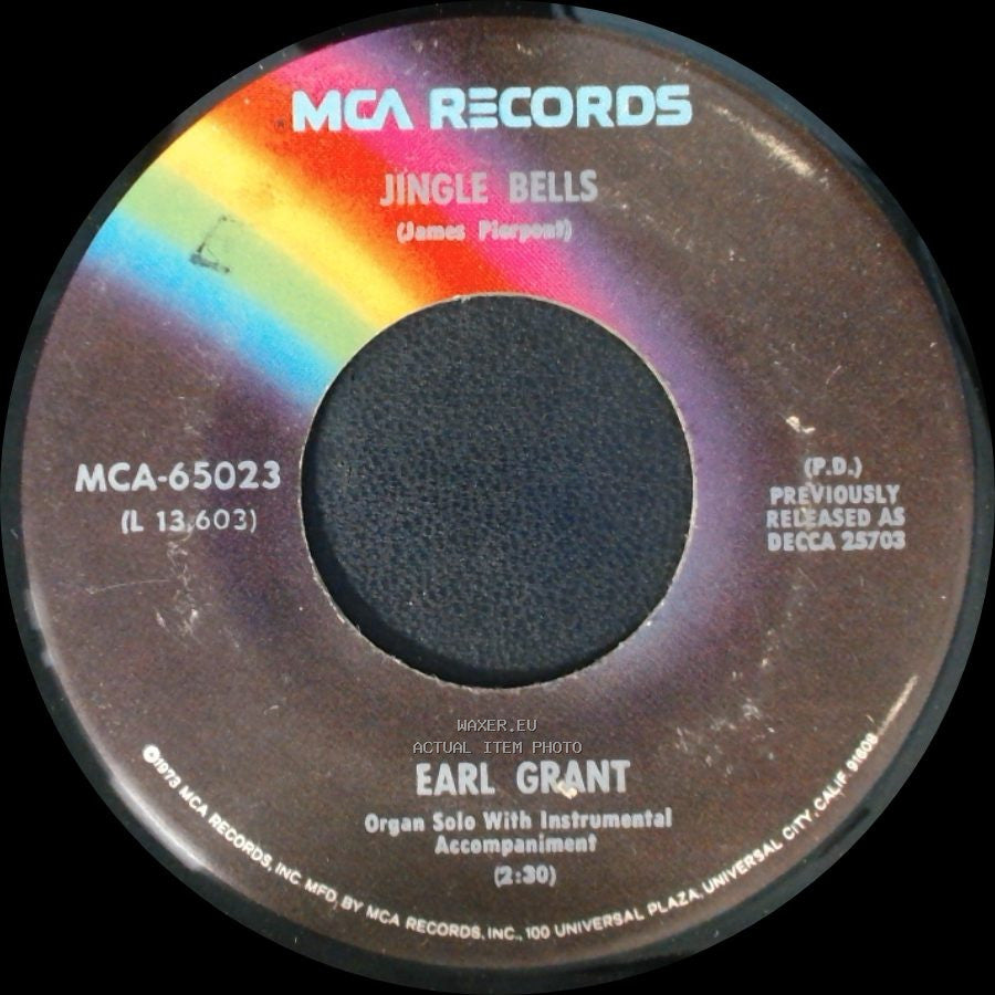 Earl Grant - Silver Bells / Jingle Bells side B