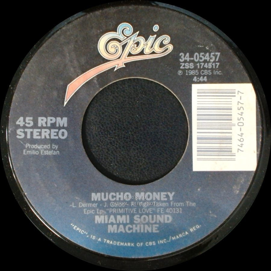 Miami Sound Machine - Mucho Money / Conga side A