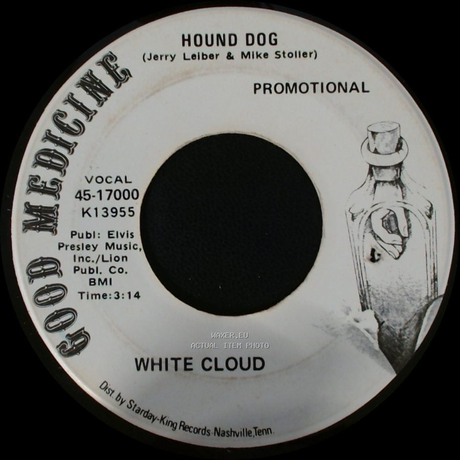 White Cloud / Collection Box (Joanne Vent & Thomas Jefferson Kaye) - Hound Dog (Jerry Leiber & Mike Stoller) / White Cloud side A
