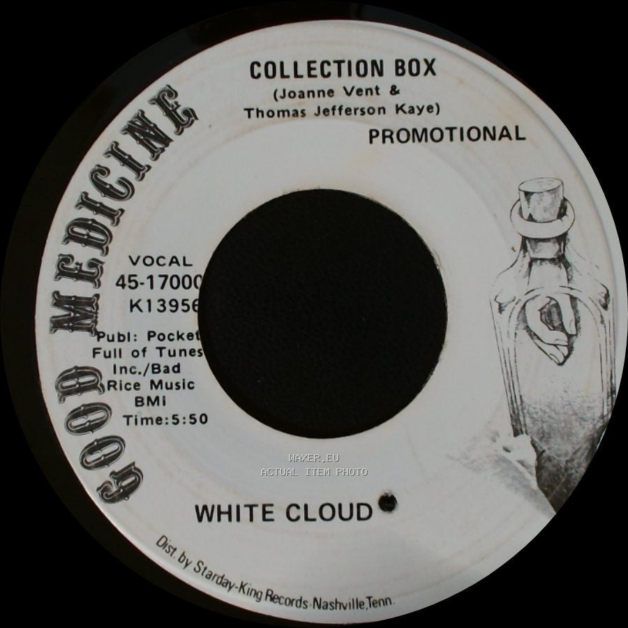 White Cloud / Collection Box (Joanne Vent & Thomas Jefferson Kaye) - Hound Dog (Jerry Leiber & Mike Stoller) / White Cloud side B