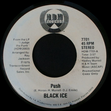 Black Ice - Push / Push side B