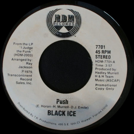 Black Ice - Push / Push side A