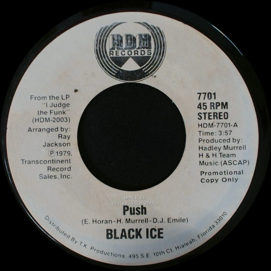 Black Ice - Push / Push side B