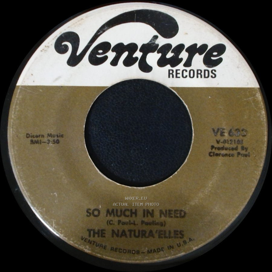 The Natura'elles - So Much In Need / Show Me The Way side A