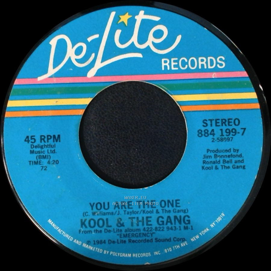 Kool & The Gang - You Are The One / Emergency side A