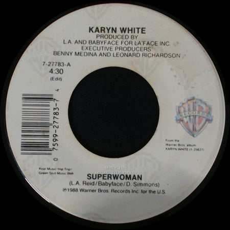 Karyn White - Superwoman / Language Of Love side A
