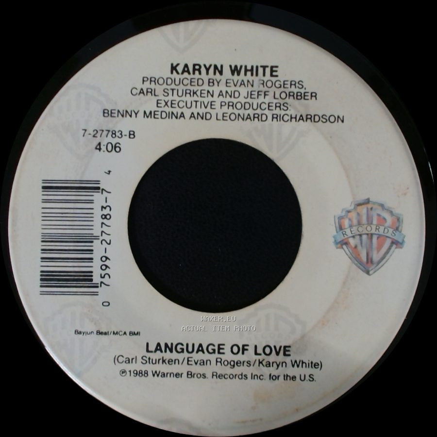 Karyn White - Superwoman / Language Of Love side B