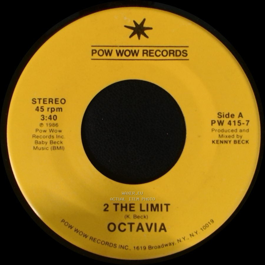Octavia - 2 The Limit / 2 The Limit (Instrumental) side A