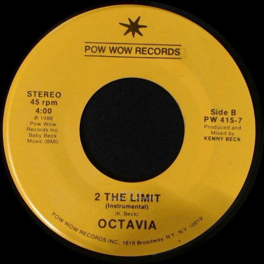 Octavia - 2 The Limit / 2 The Limit (Instrumental) side B