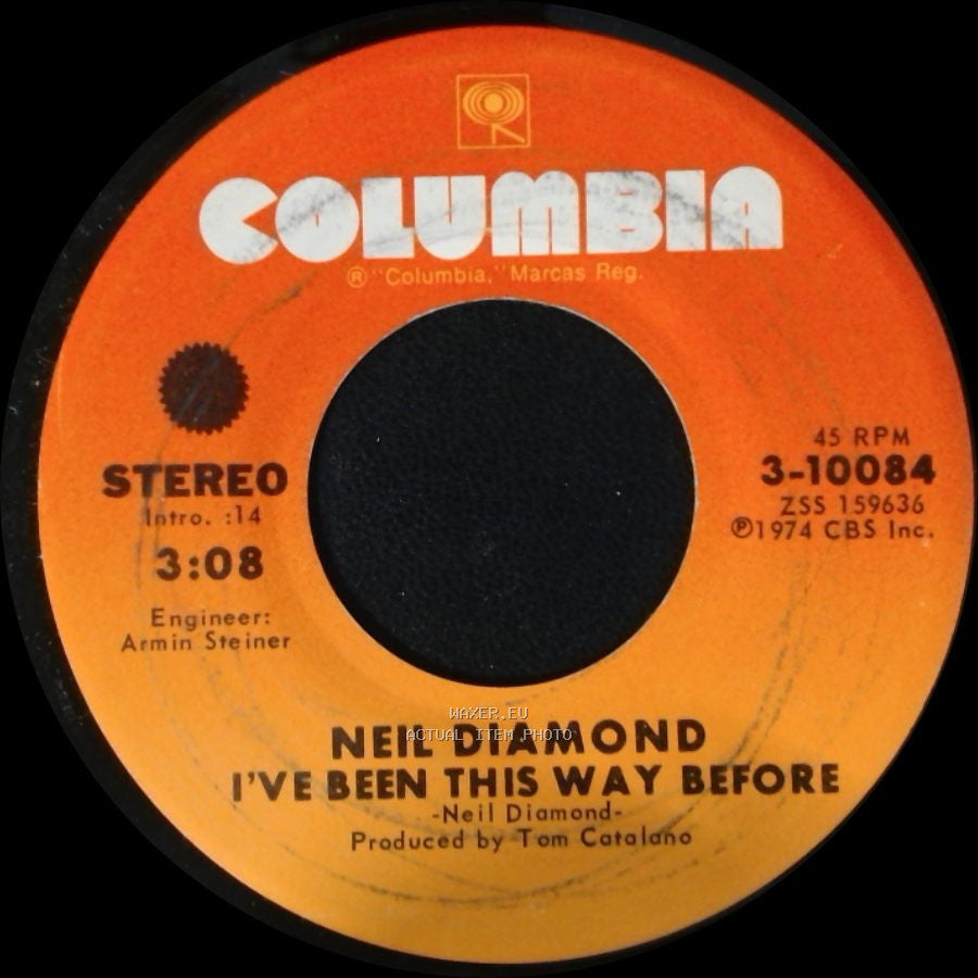 Neil Diamond - I've Been This Way Before / Reggae Strut side A