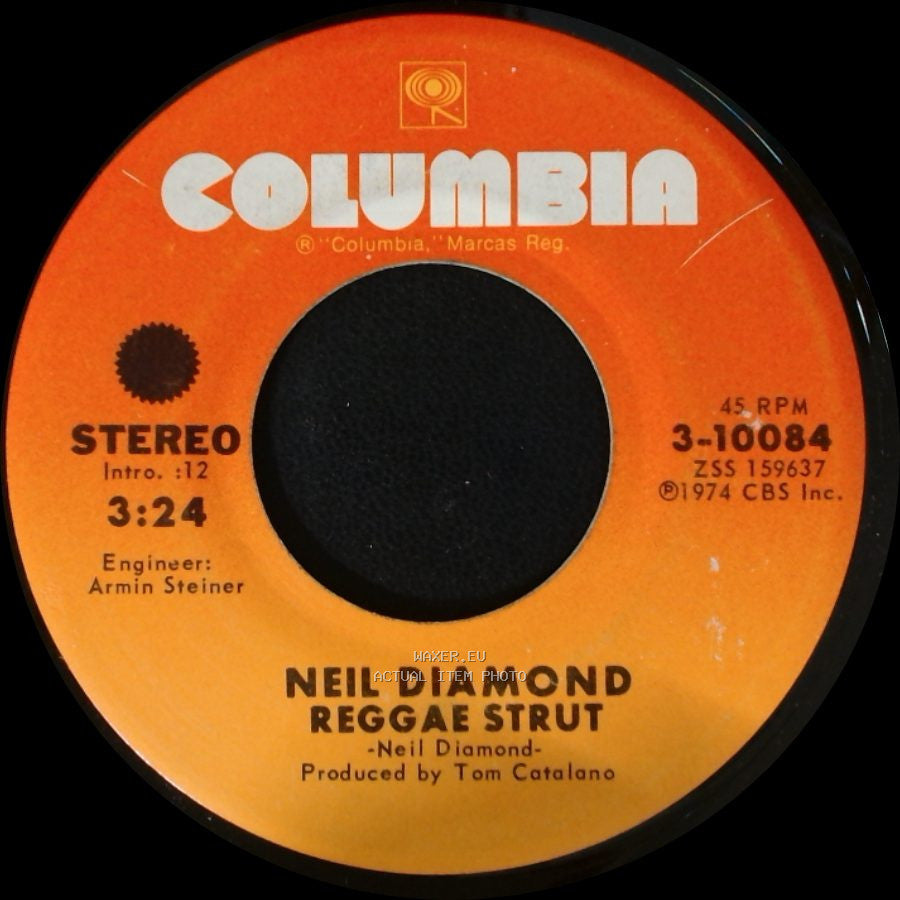 Neil Diamond - I've Been This Way Before / Reggae Strut side B