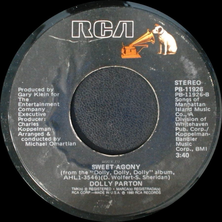 Dolly Parton - Sweet Agony / Starting Over Again side A