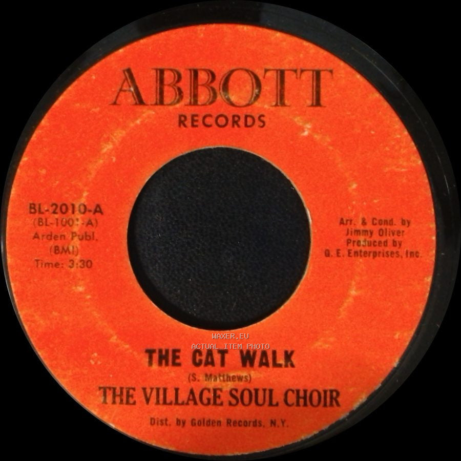 The Village Soul Choir - The Cat Walk / The Country Walk side A
