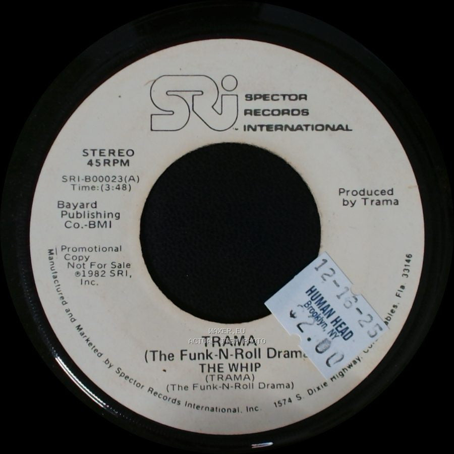 Trama / The Whip - The Whip / Trama (The Funk-N-Roll Drama) side A
