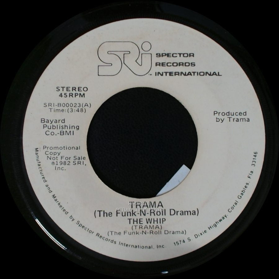 Trama / The Whip - The Whip / Trama (The Funk-N-Roll Drama) side B