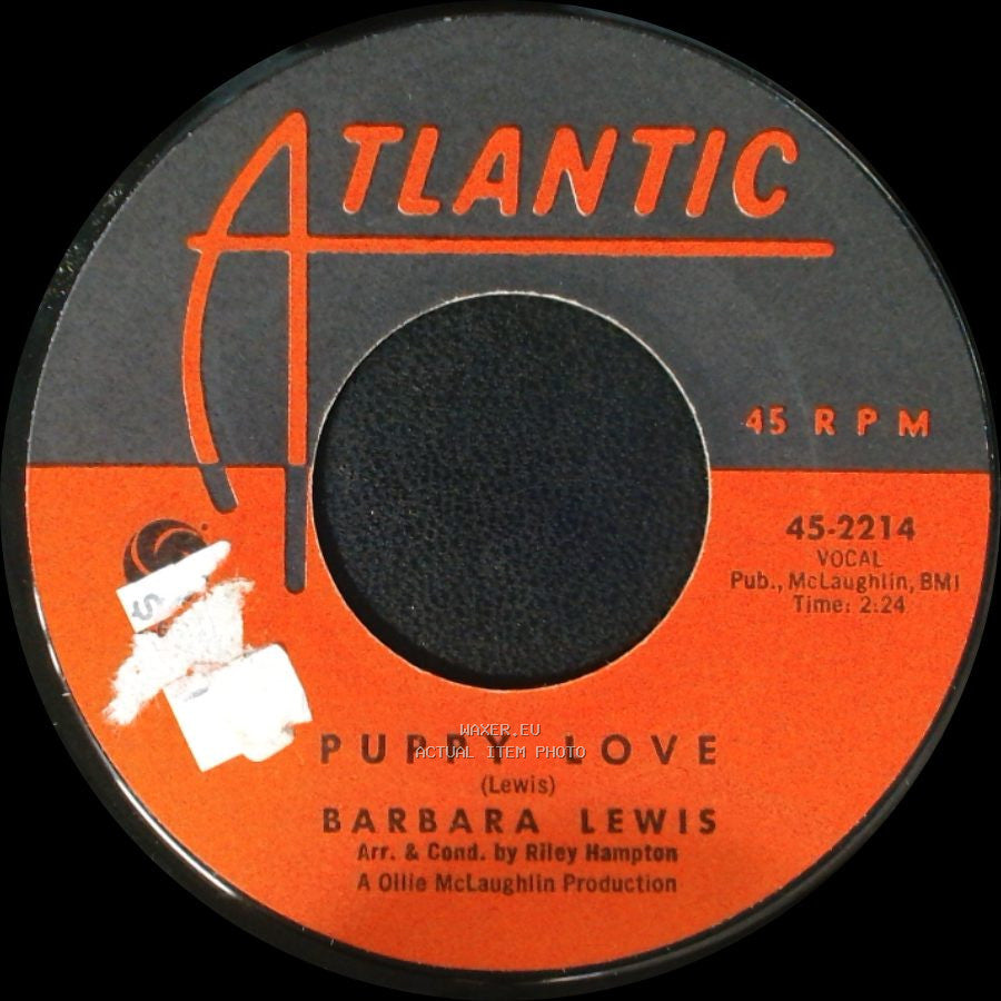 Barbara Lewis - Puppy Love / Snap Your Fingers side A