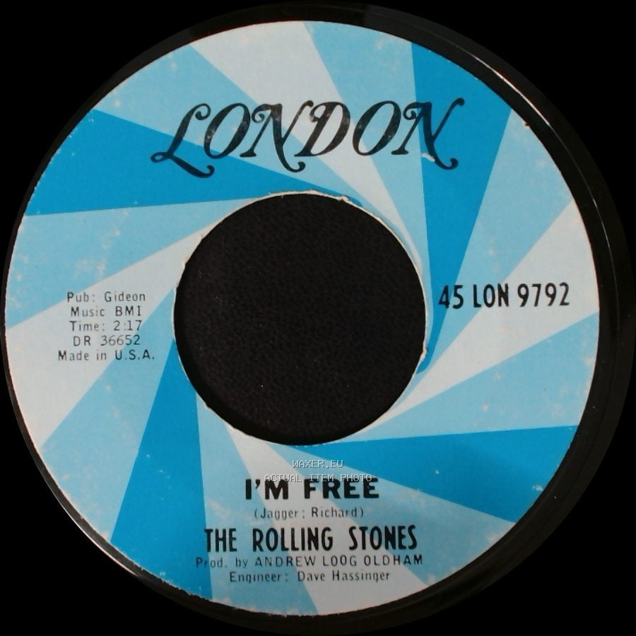 The Rolling Stones - Get Off Of My Cloud / I'm Free side B