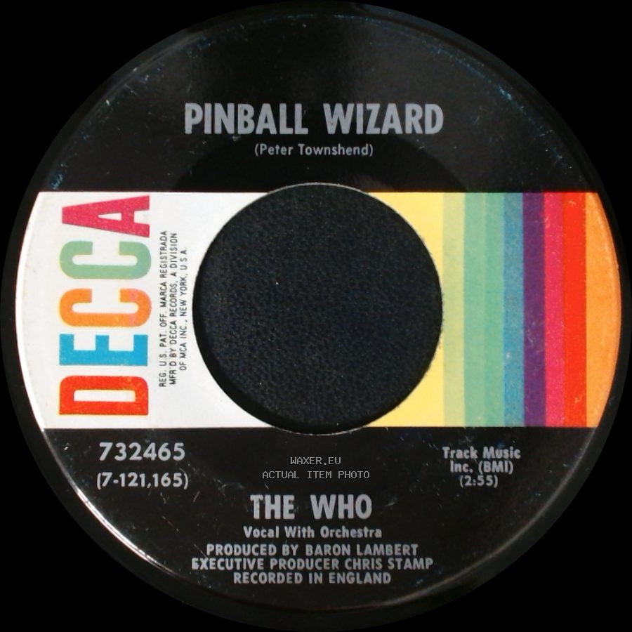 The Who - Pinball Wizard / Dogs Part Two side A