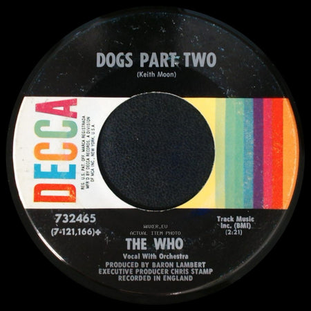 The Who - Pinball Wizard / Dogs Part Two side B
