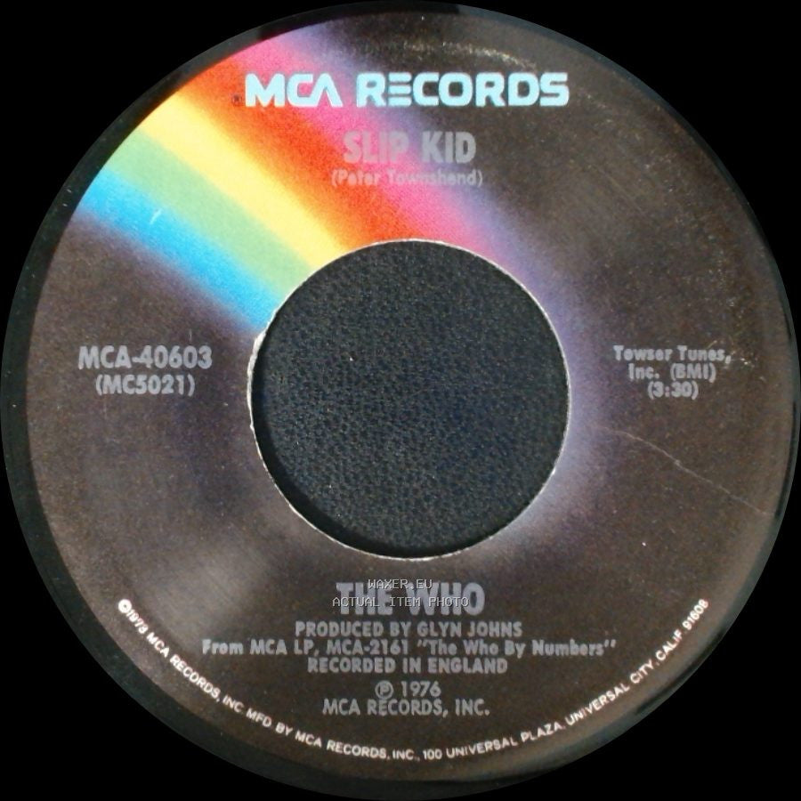 The Who - Slip Kid / Dreaming From The Waist side A