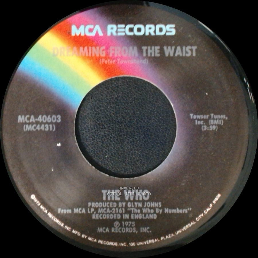 The Who - Slip Kid / Dreaming From The Waist side B