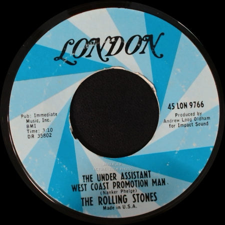 The Rolling Stones - The Under Assistant West Coast Promotion Man / (I Can't Get No) Satisfaction side A